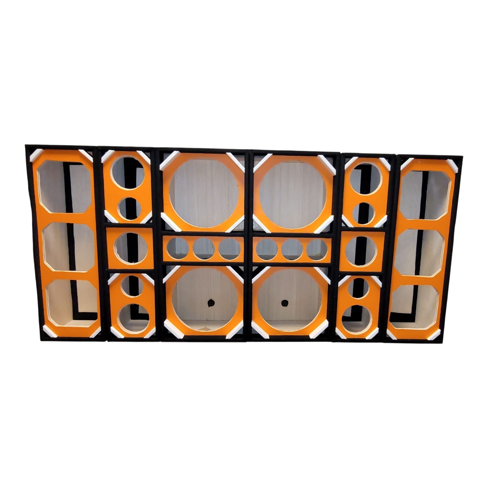 KITIPO FOR SPEAKER OF 12 INCHES BRAZILIAN STYLE CHUCHERO BOX + DRIVER BOX + LA