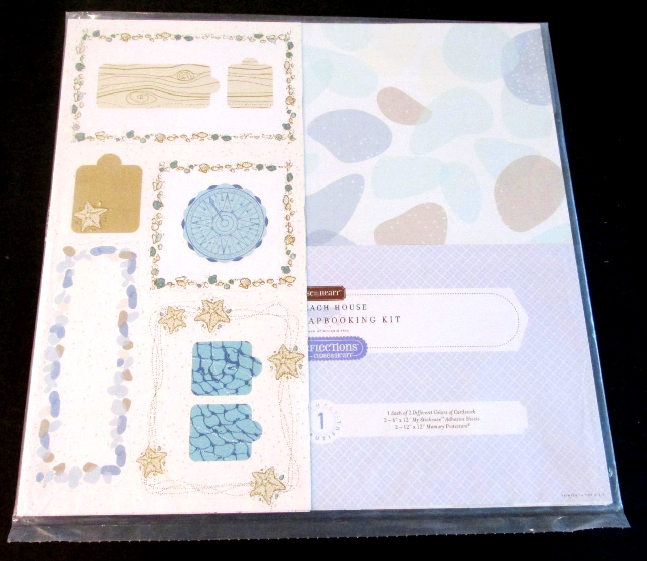 VTG 2004 My Reflections CTMH Beach House Level 1 Scrapbooking Kit X7030A NOS