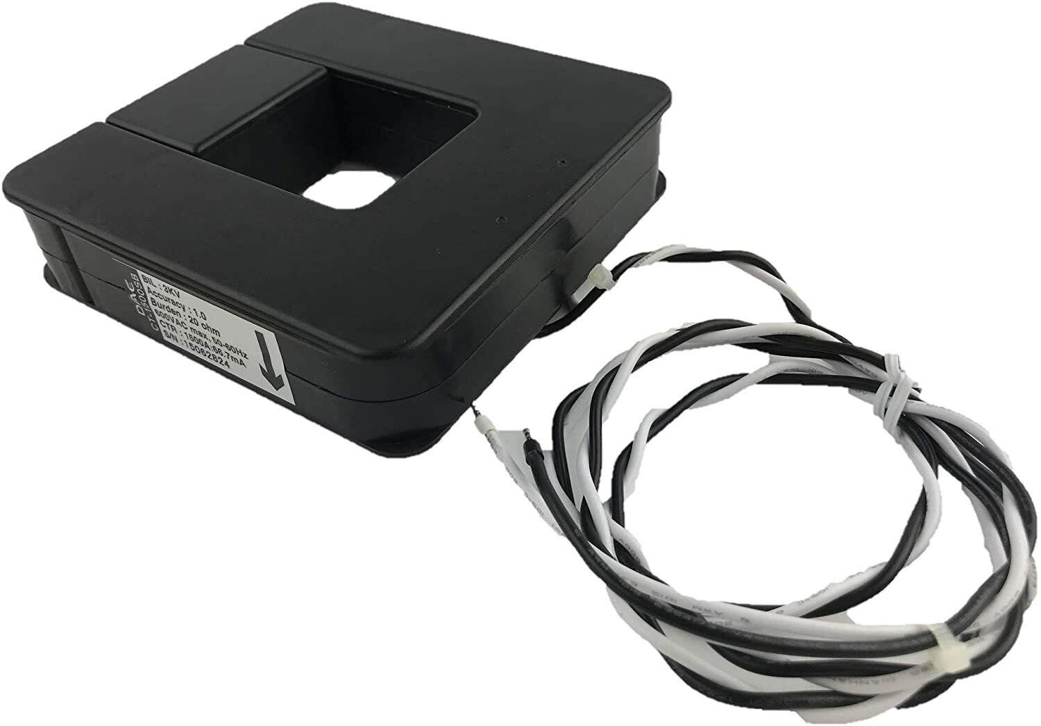 DAE CT-1500SB Split Core CT, 1500A (1500A:66.7mA), 2x2 Inch Inner Dimension