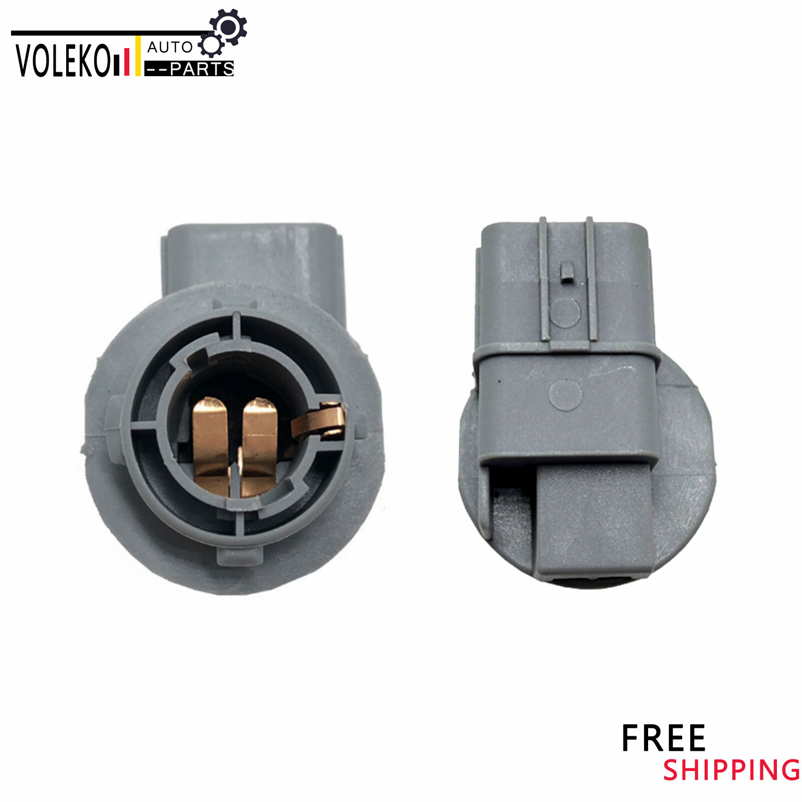 NEW 2 Pcs Front LH or RH Turn Signal Socket 92164-M7000 Fit 19-21 Kia Forte US
