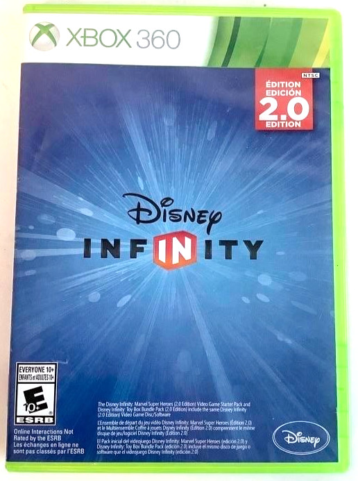 Microsoft Xbox 360 Disney Infinity 2.0 EDITION Video Game ONLY (NO Figs/NO Base)