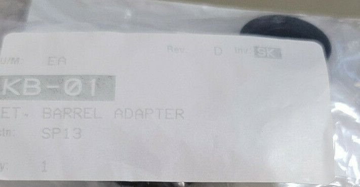 Asymtek KB-01 Barrel Adapter Set