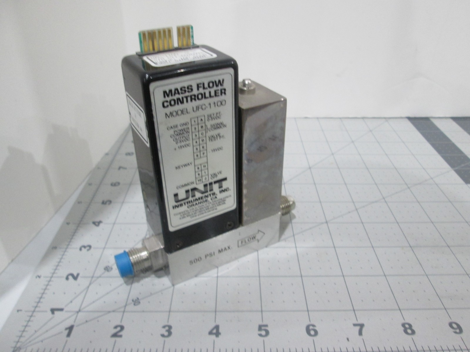 Unit, UFC-1100, Mass Flow Controller, SiH4, 100 SCCM, Used