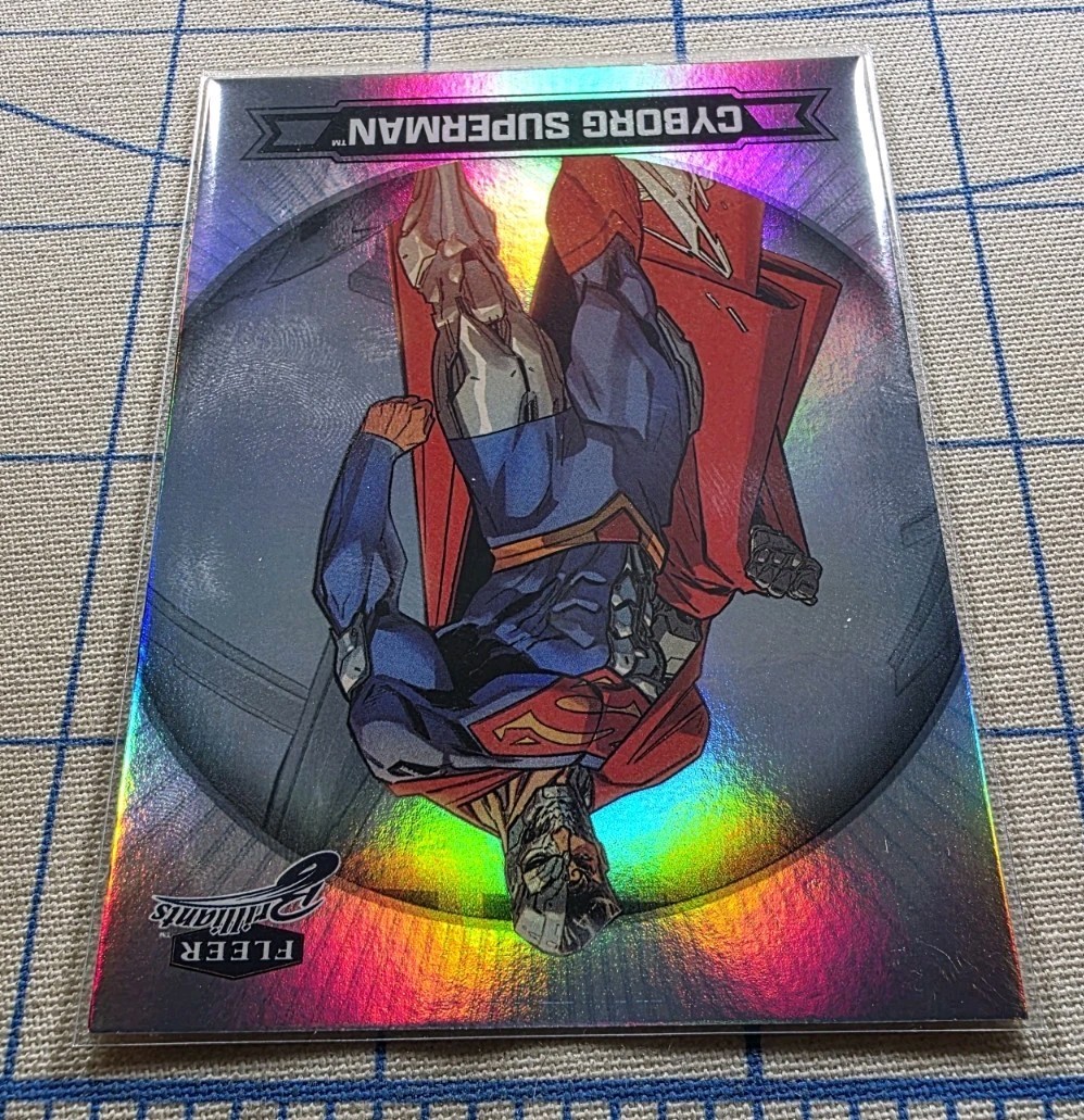 Fleer Brilliants - Cyborg Superman #69 - Regular Base - DC Comics Card
