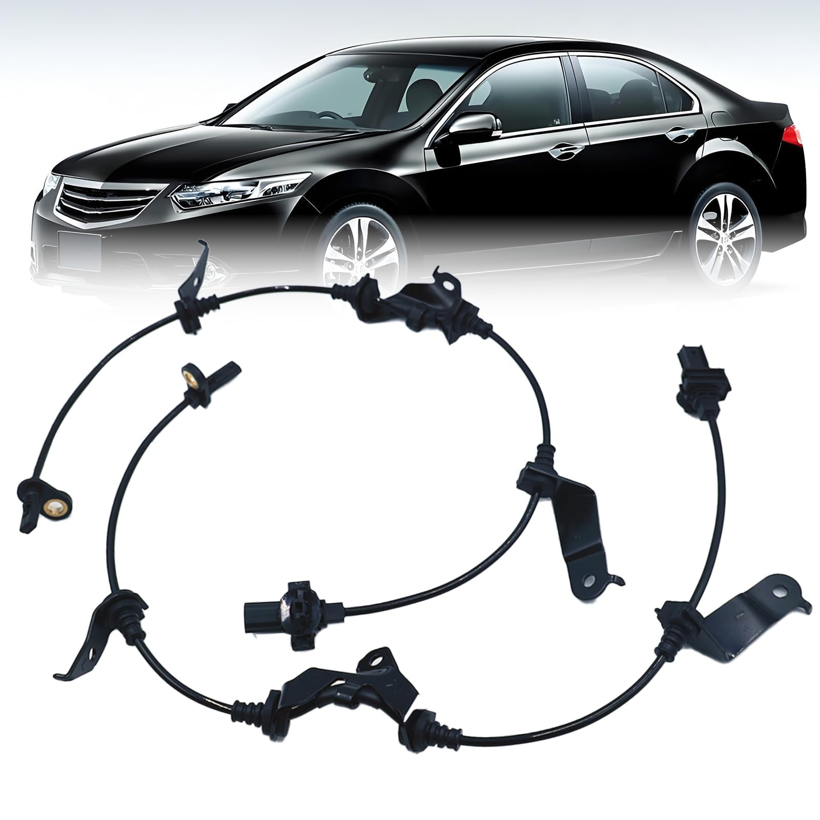 ABS Wheel Speed Sensor Front Left Right Compatible with 2008-2012 Honda Accor...