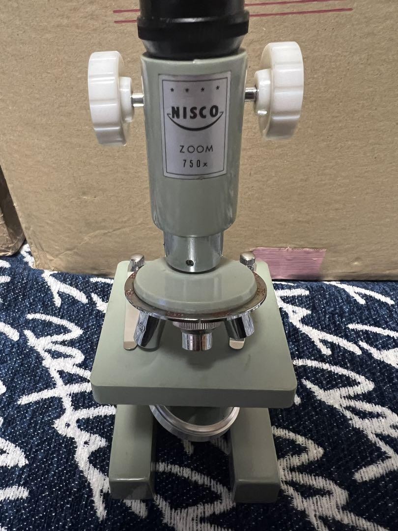 Microscope NISCO ZOOM No.2141 Nisco Showa Retro