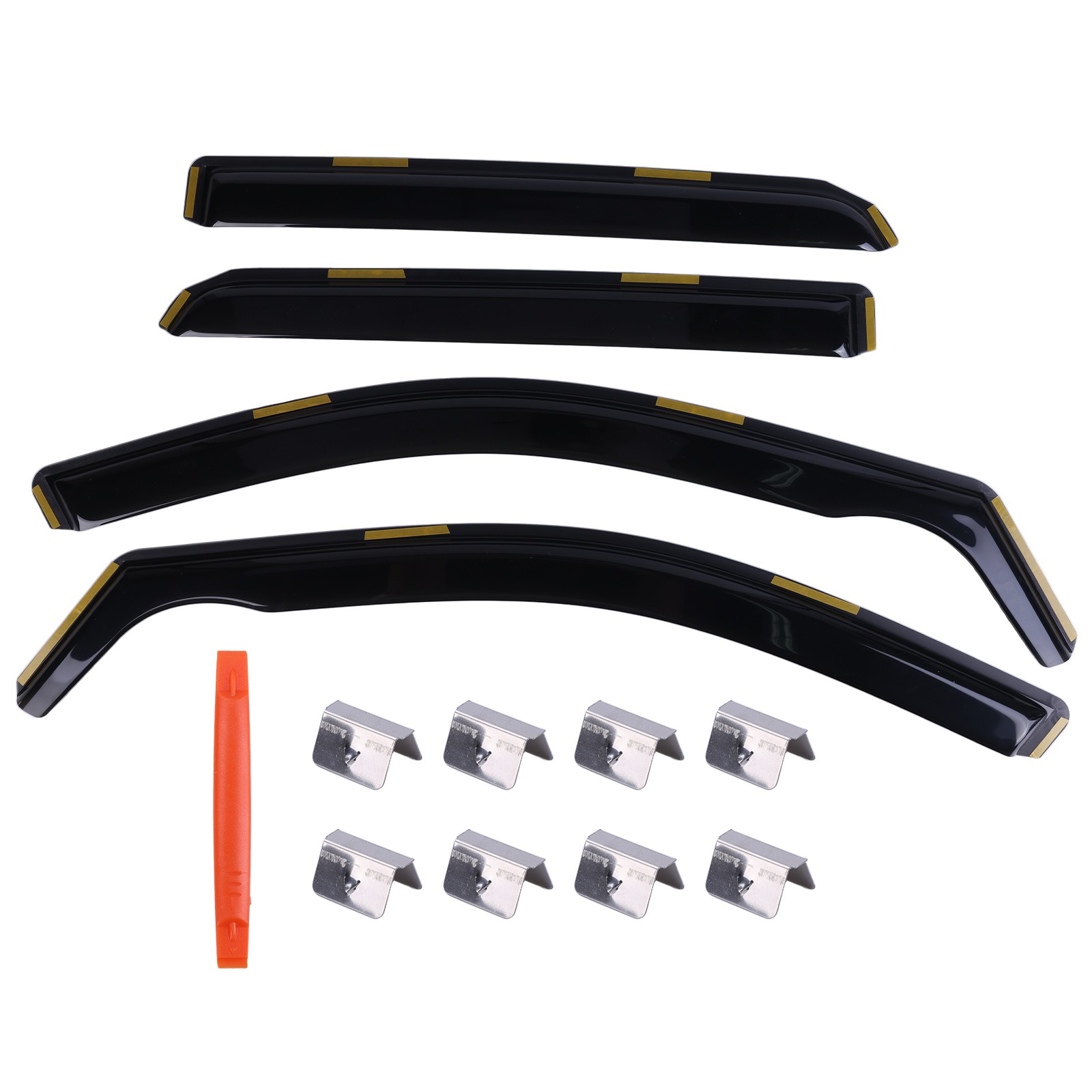 For 2011-2026 Dodge Durango Shatterproof Rain Guards Vent Visors Shade