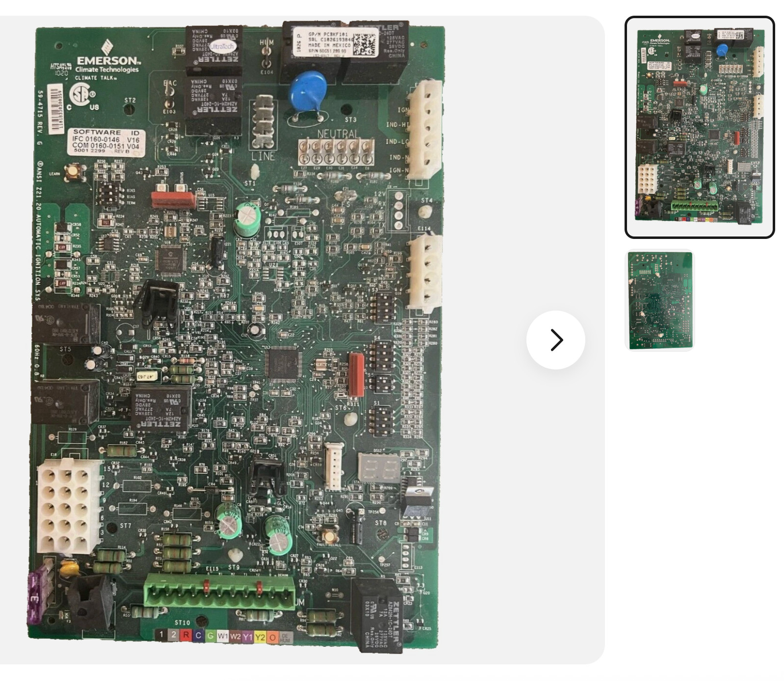 50C51-289-90 GUARANTEED WORKING 50C51-289 Furnace Control Circuit Board PCBKF101