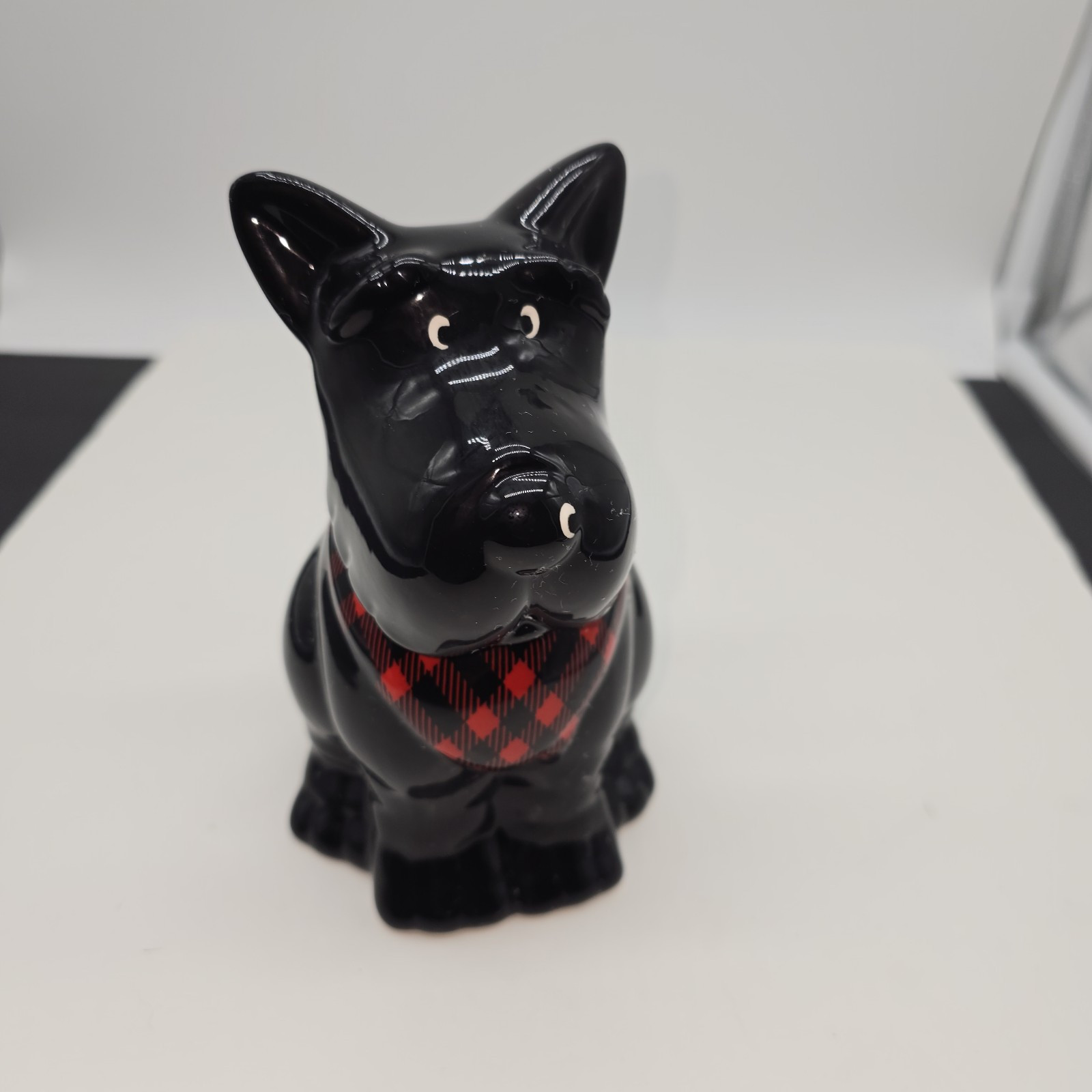 Black Scottie Dog Ceramic Mug w/Removable Head 5.75" MSRF Design Studios