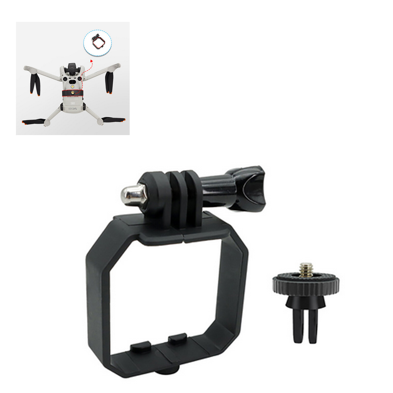 Upper Expansion Bracket Drone Accessories for DJI Mini 4 Pro/Mini 3/Mini 3 Pro