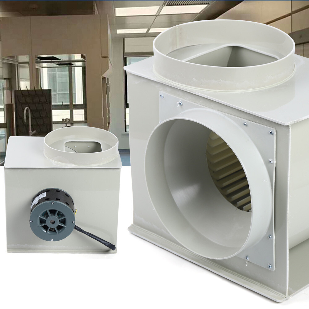 PP250 Centrifugal Air Blower Fan for Anti-corrosion Laboratory Fume Hood 110V