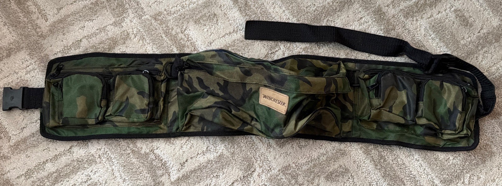 Vintage Winchester Utility Hunting Fanny Pack Belt Realtree Fleece