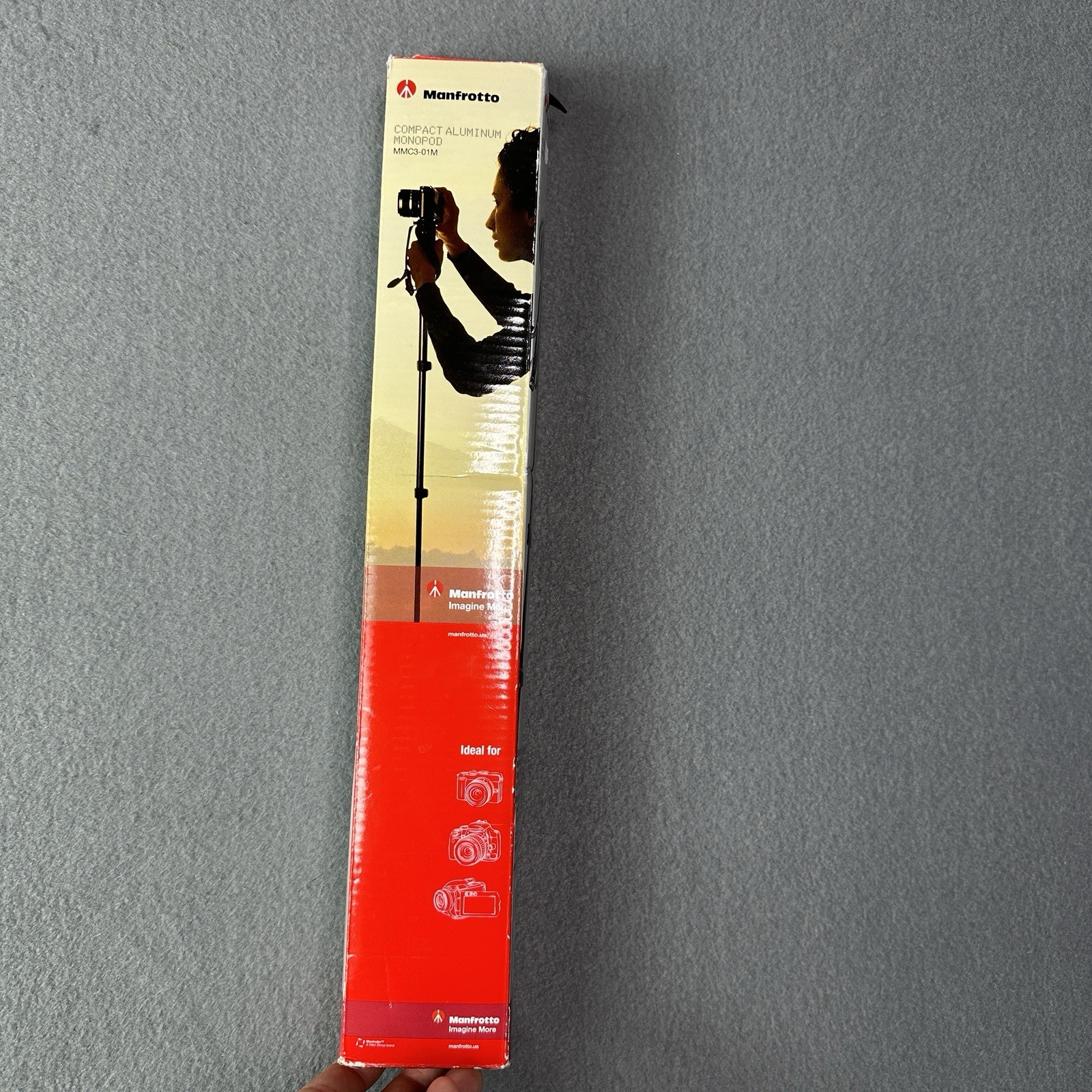 Manfrotto MMC3-01M Compact 5-Section Aluminum Camera Monopod Lightweight