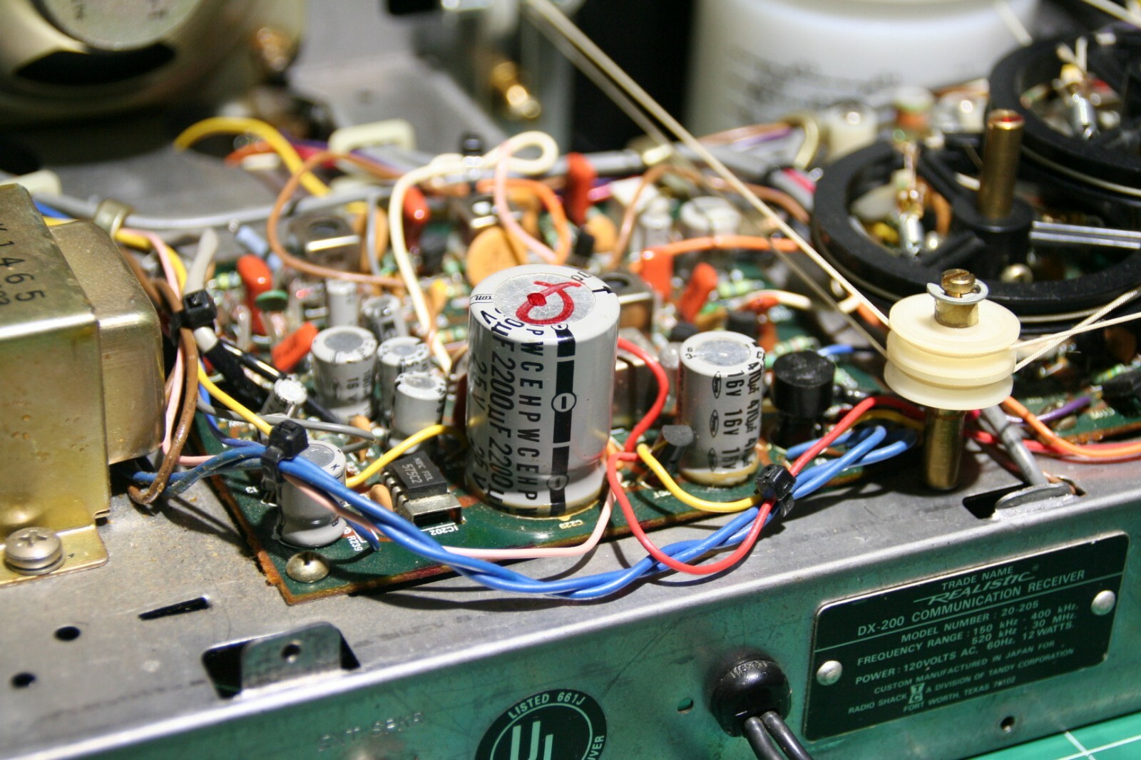 Realistic DX-200 Capacitor Repair/rE-Cap Kit - Multiple Options available