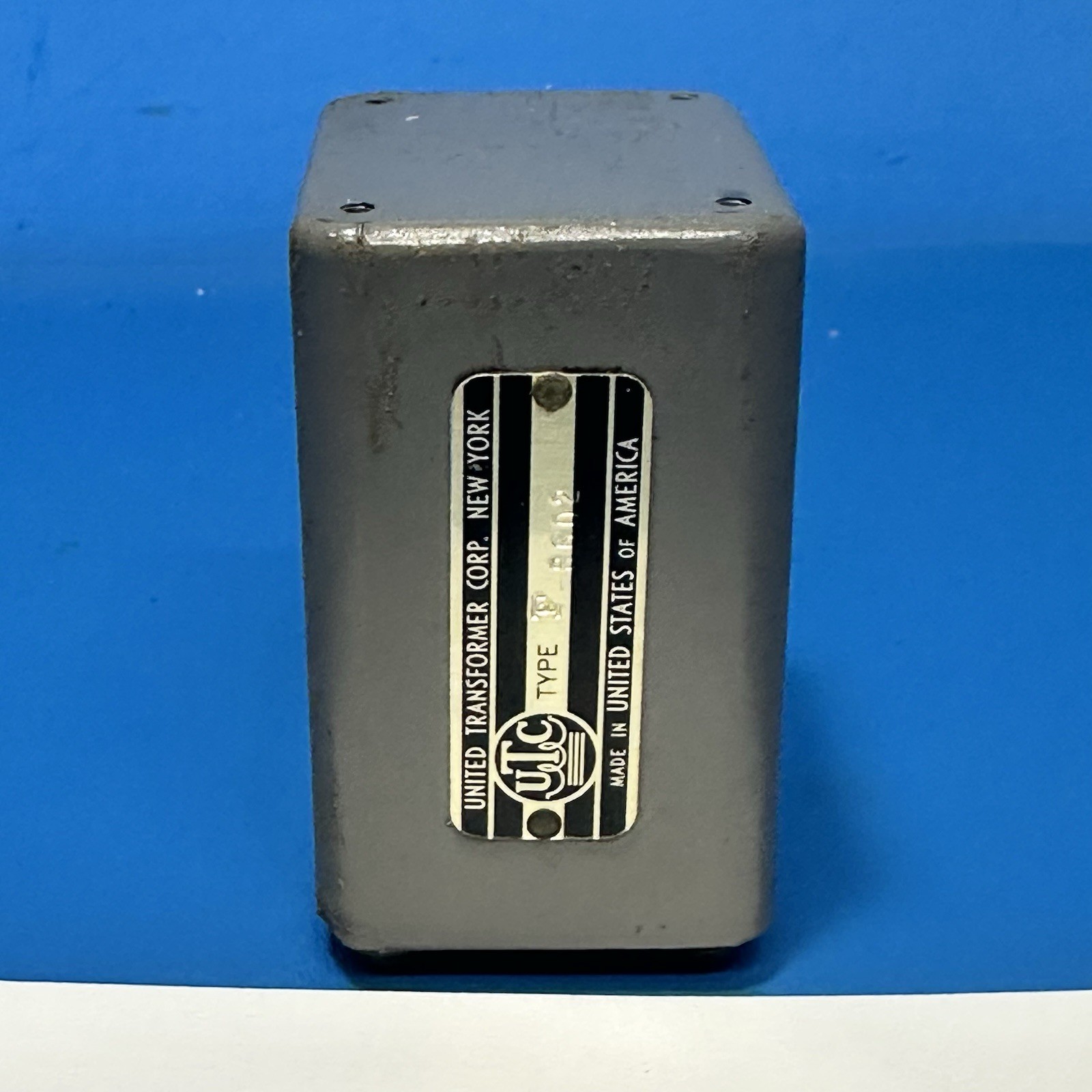 PRESTO F-8602 UTC HA100X HA-100X INPUT TRANSFORMER TUBE PREAMPLIFIER AMPEX