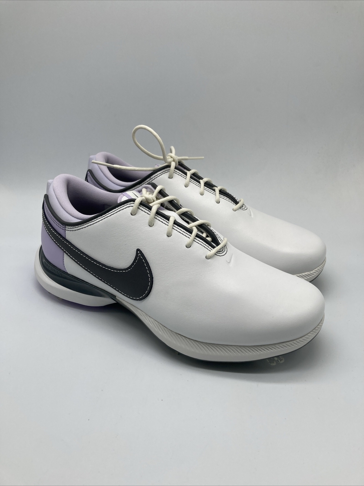 Nike Air Zoom Victory Tour 2 Golf Shoes White Purple DJ6569-105 Men’s Size 8