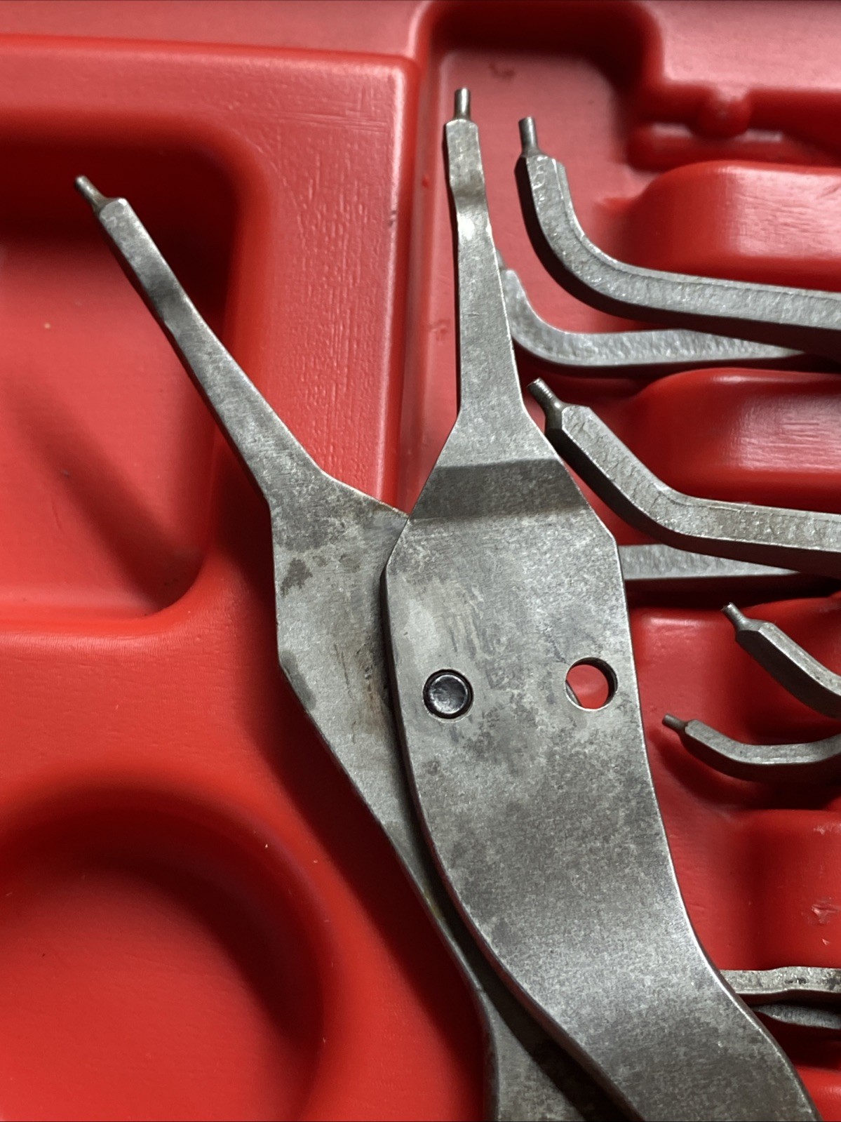 SNAP ON KIT SRPC113 SNAP RING PLIERS ORANGE COLOR