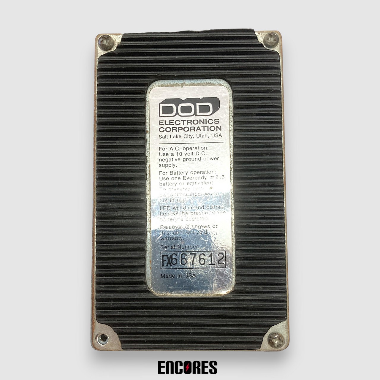 DOD stereo Chorus FX65 Used