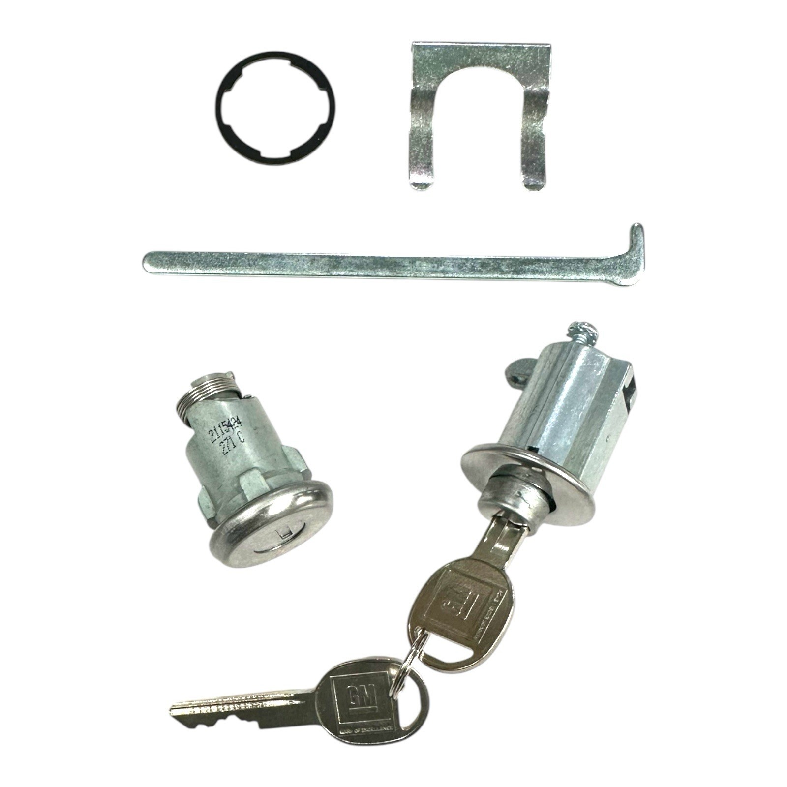 Glove Box & Trunk Lock Cylinders w/ Keys For 1958 1960 1963 Chevy Impala