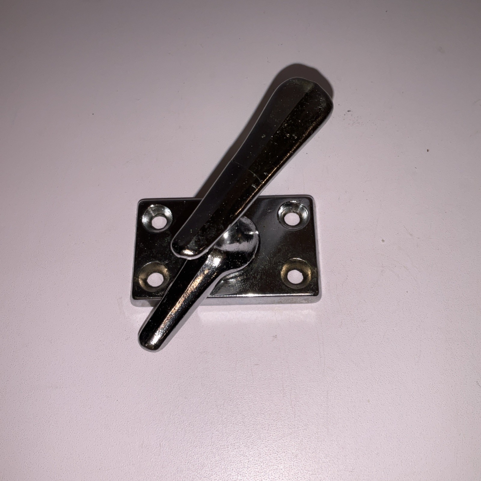 Vintage Chrome Double-End Turn Latch Handle