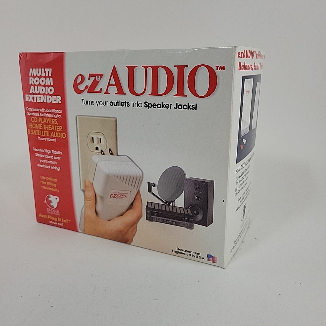 EZaudio Multi Room Audio Extender 350 Plugin Just Plug It In Vtg