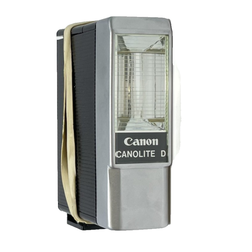 Canon Canolite D Flash for Canonet QL17 GIII with Canon Leather Case Japan