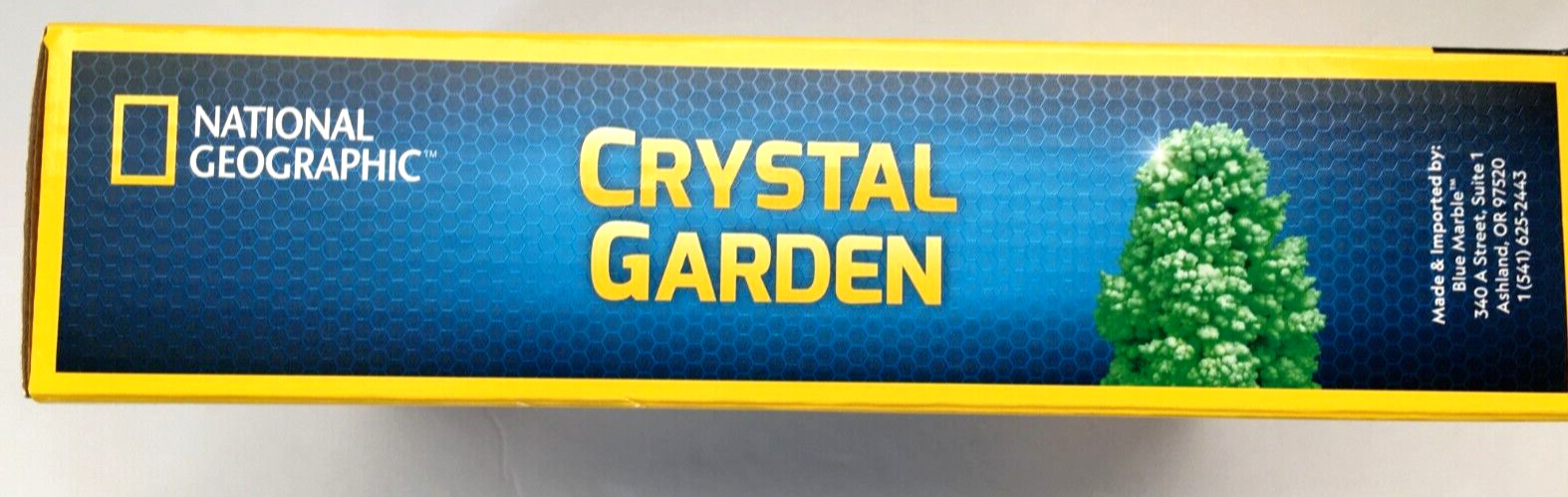 Crystal Garden Growing Kit Experiment Summer Learning Nat'l Geographic Gift