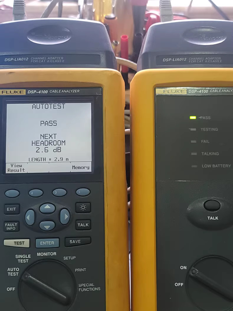 FLUKE DSP-4300 DSP-4300SR Network Tester Cable Certifier DSP4300
