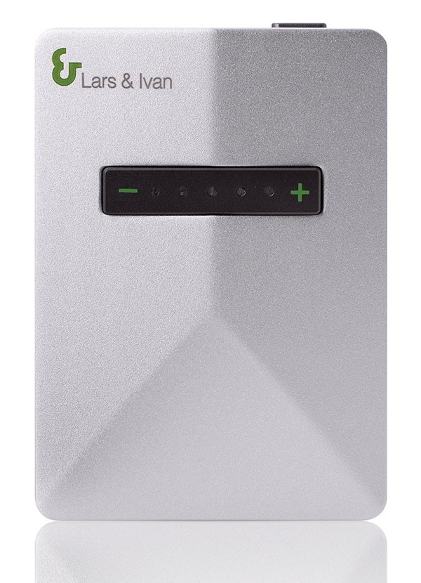 Lars & Ivan DAC-FIRE Portable Hi Res Audio Headphone Amp, Silver, One Size