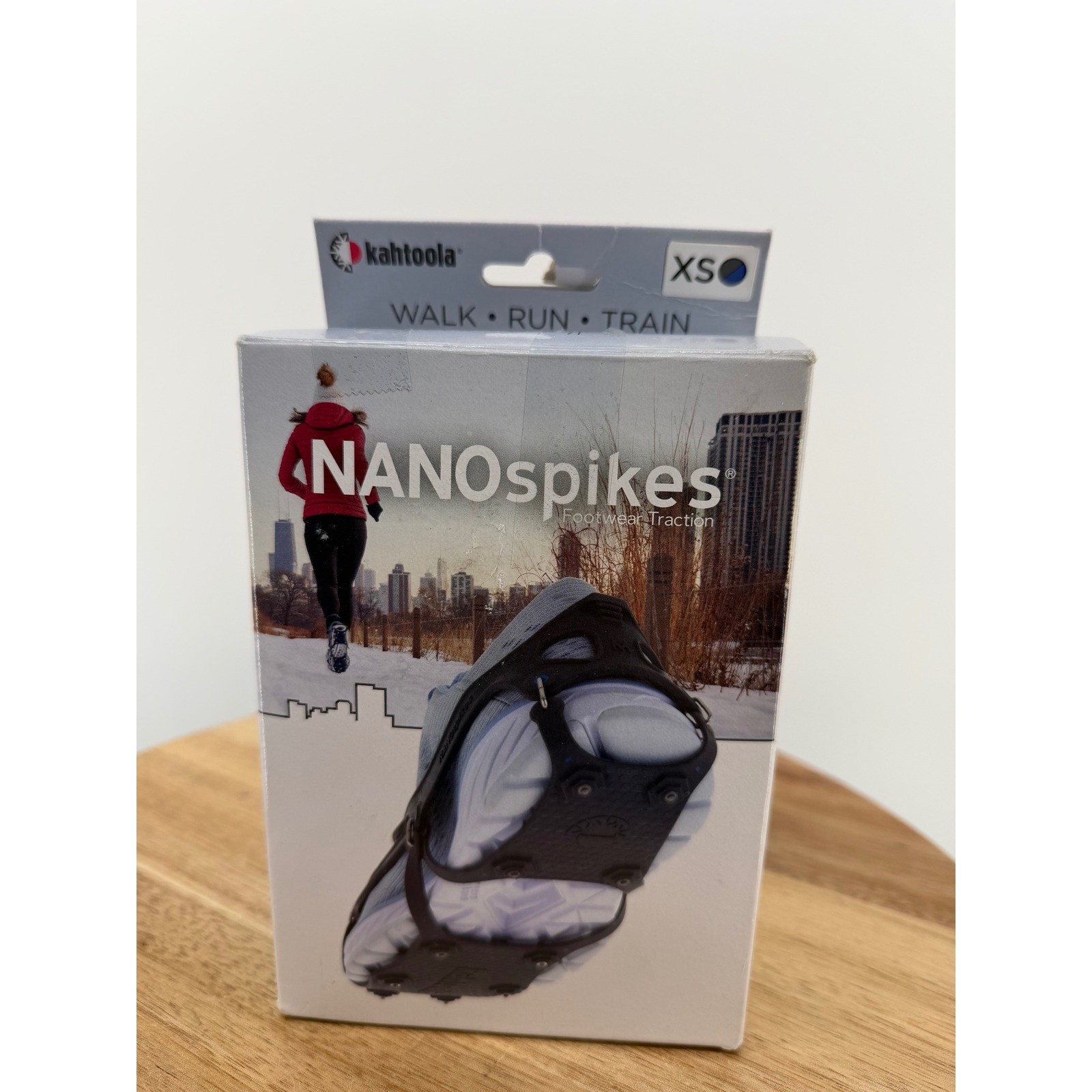 NEW Kahtoola NANOspikes Footwear Traction XS Size Walking Black