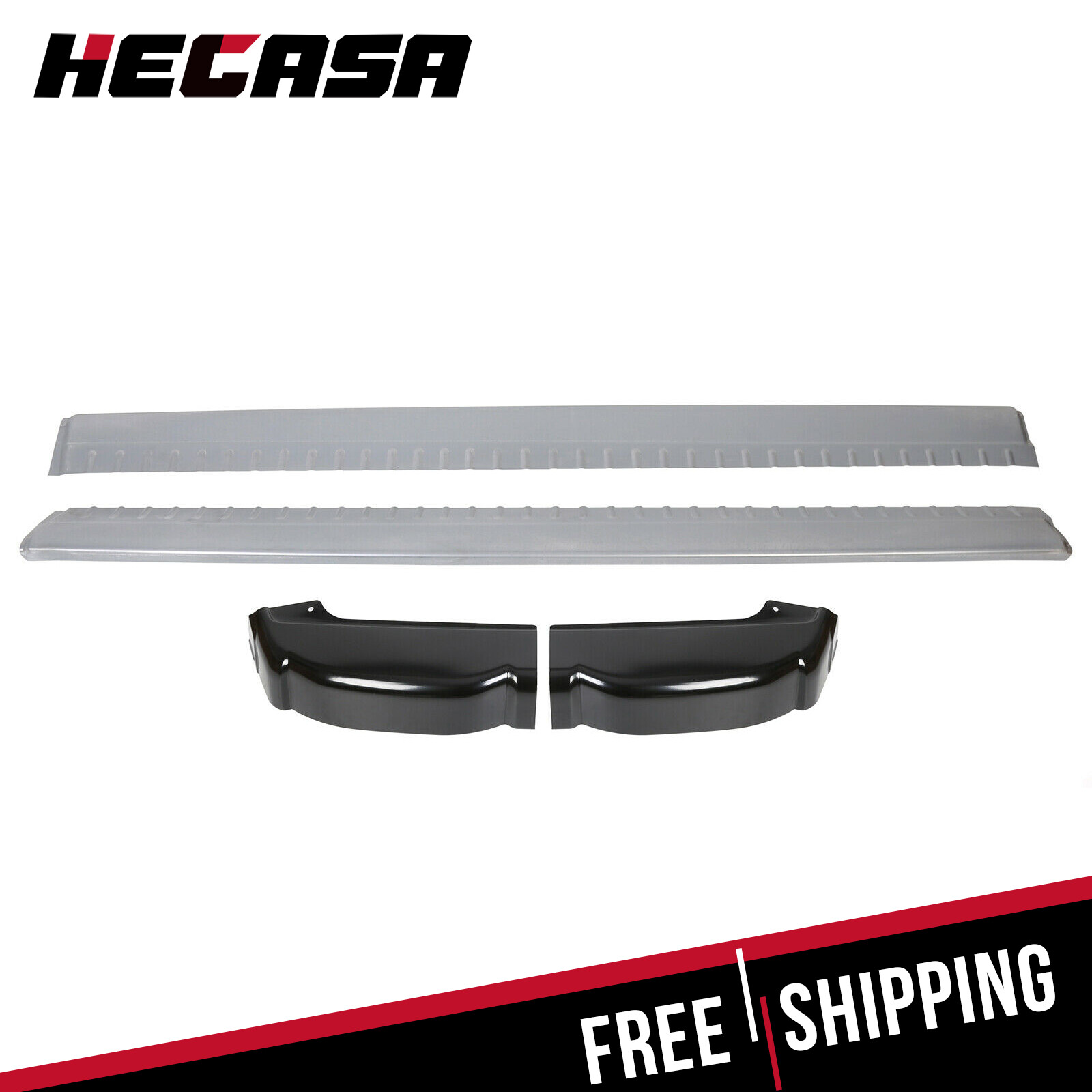 Rocker Panels Cab Corners for Chevy Silverado GMC Sierra Extended Cab 1999-2007