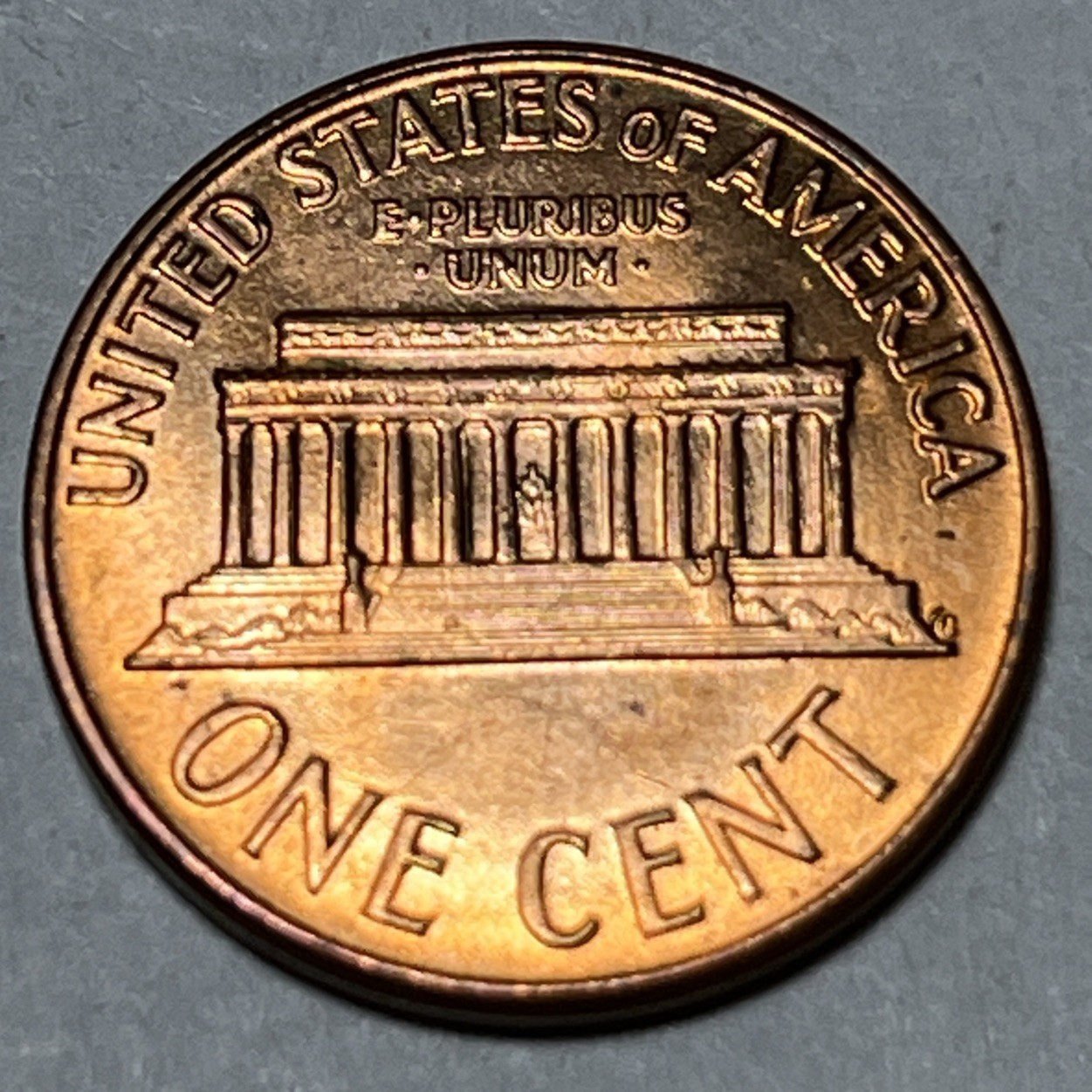 1961D Lincoln Penny Error No Visible VDB Uncirculated