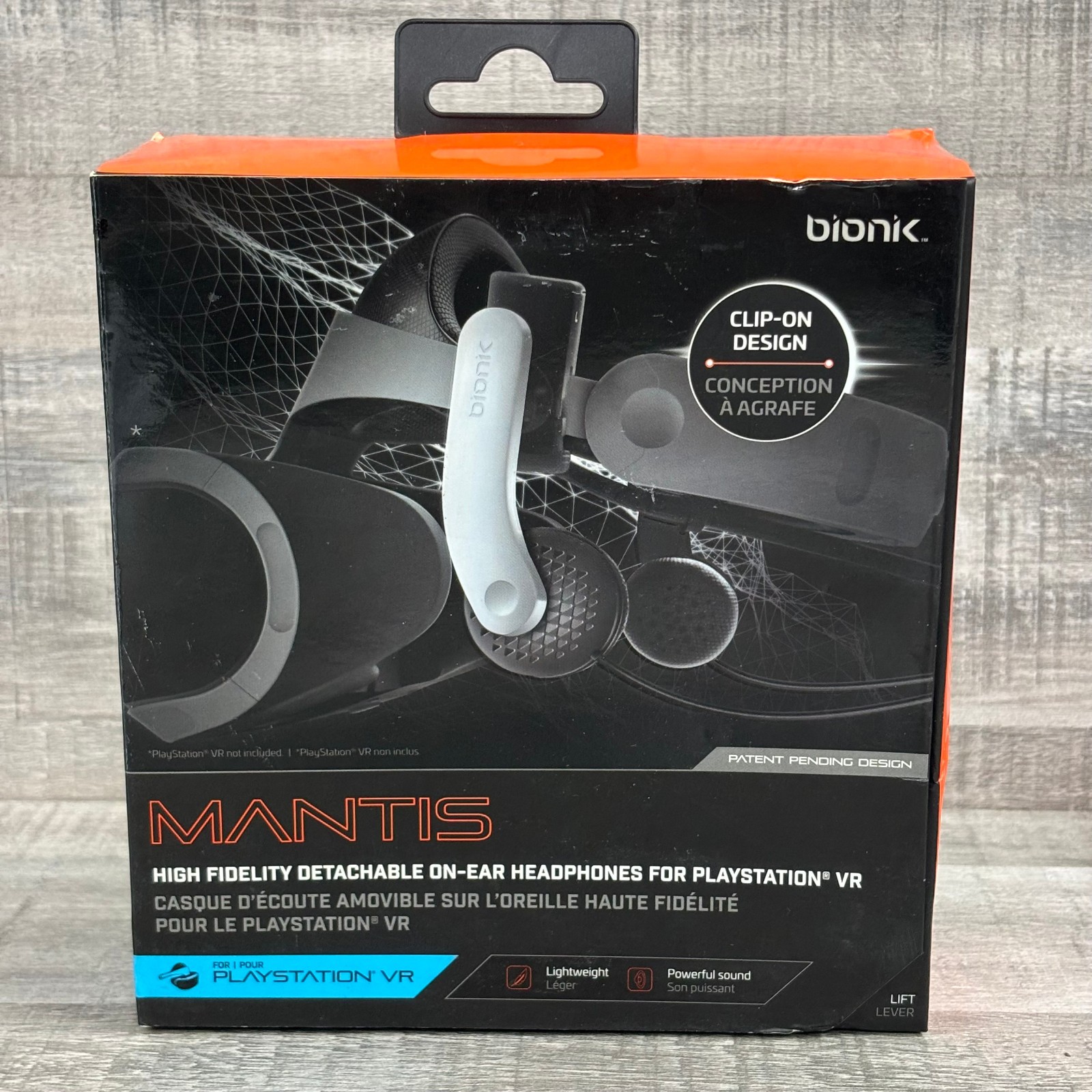 Bionik Mantis Headphones for PlayStation VR On-Ear/Over Ear New & Sealed BKN9007