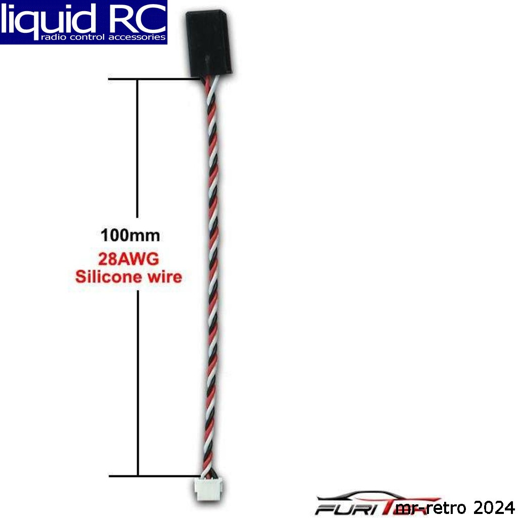 Furitek -2045 Servo to JST Receiver Conversion Cable 100mm