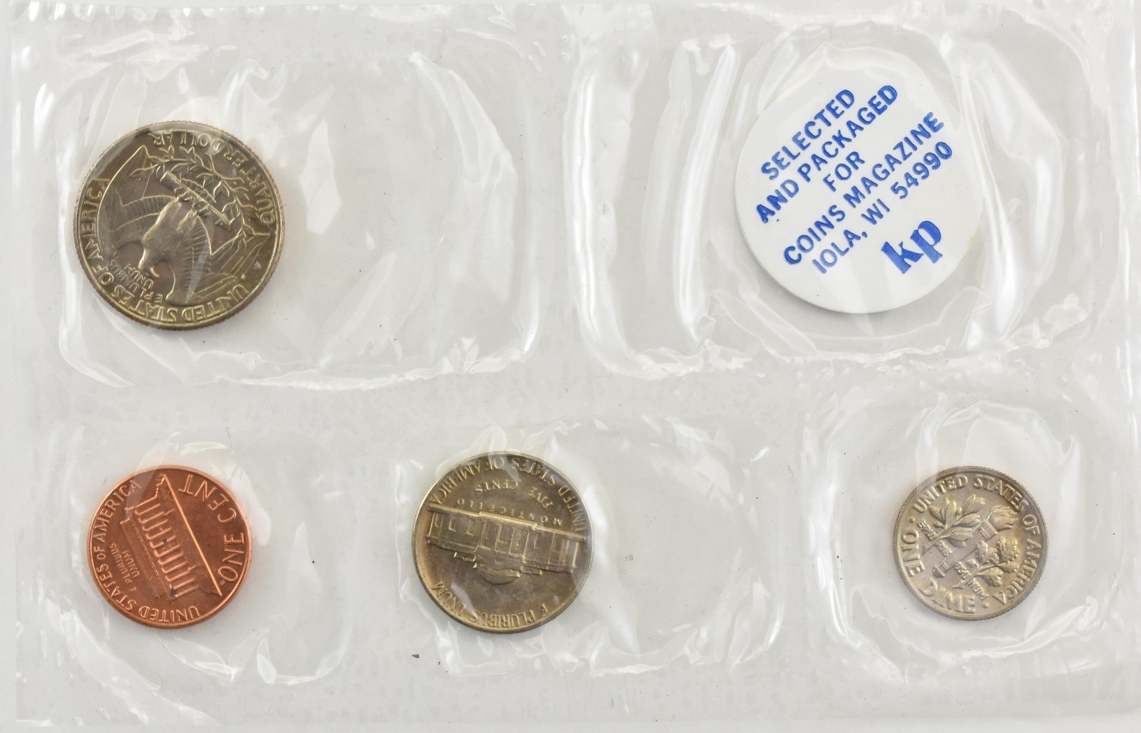 1982 Uncirculated Mint P/D *8204