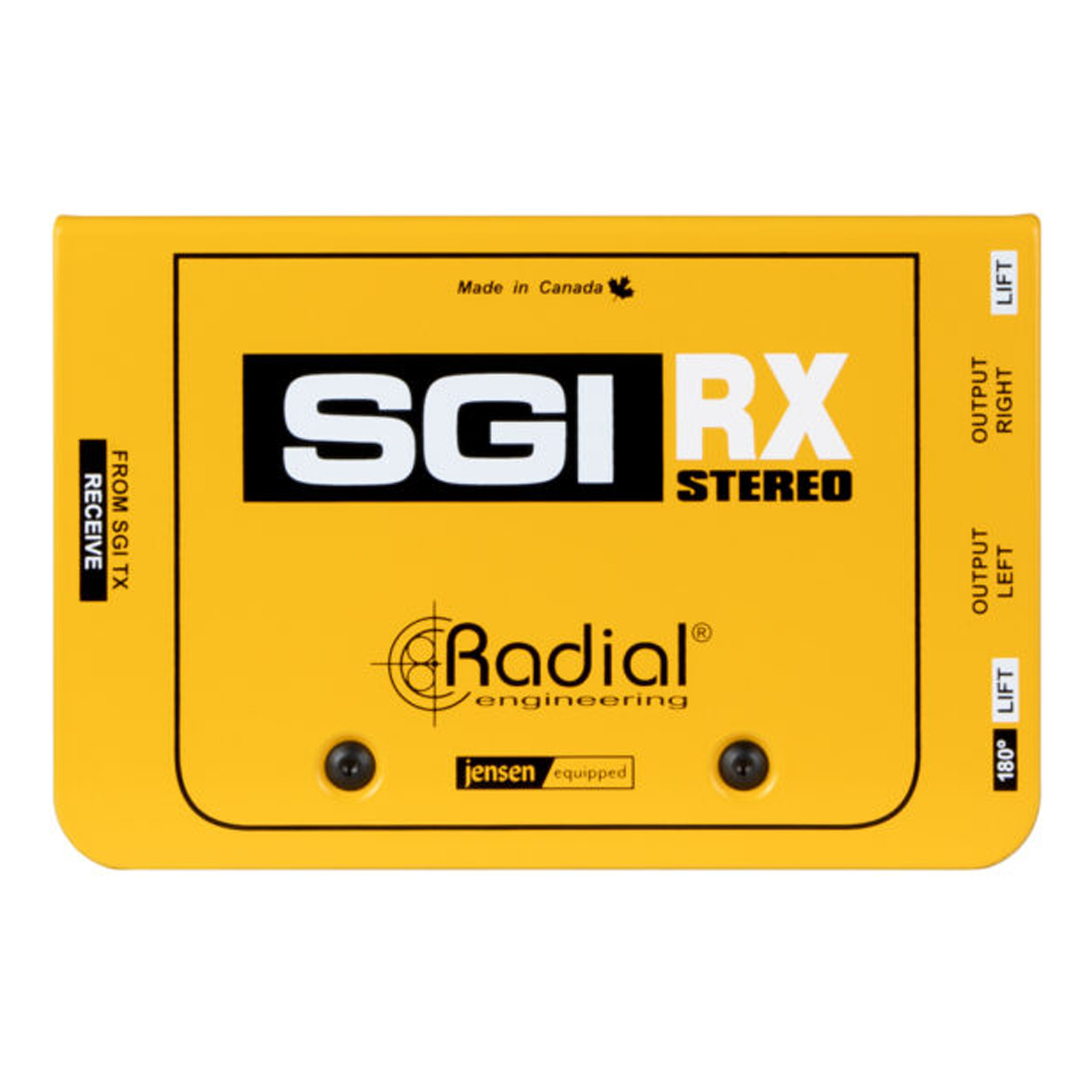 Radial SGI Stereo - RX Instrument Line Driver