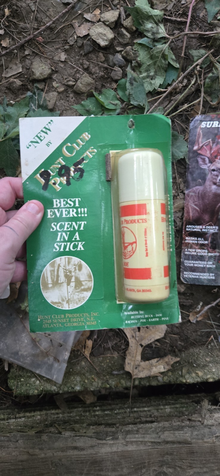 Hunt Club Products Scent in a Stick Deer Lure/Attractant Stick 2 oz