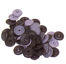 Seat Belt Retaining Stop Button Replacement  Black