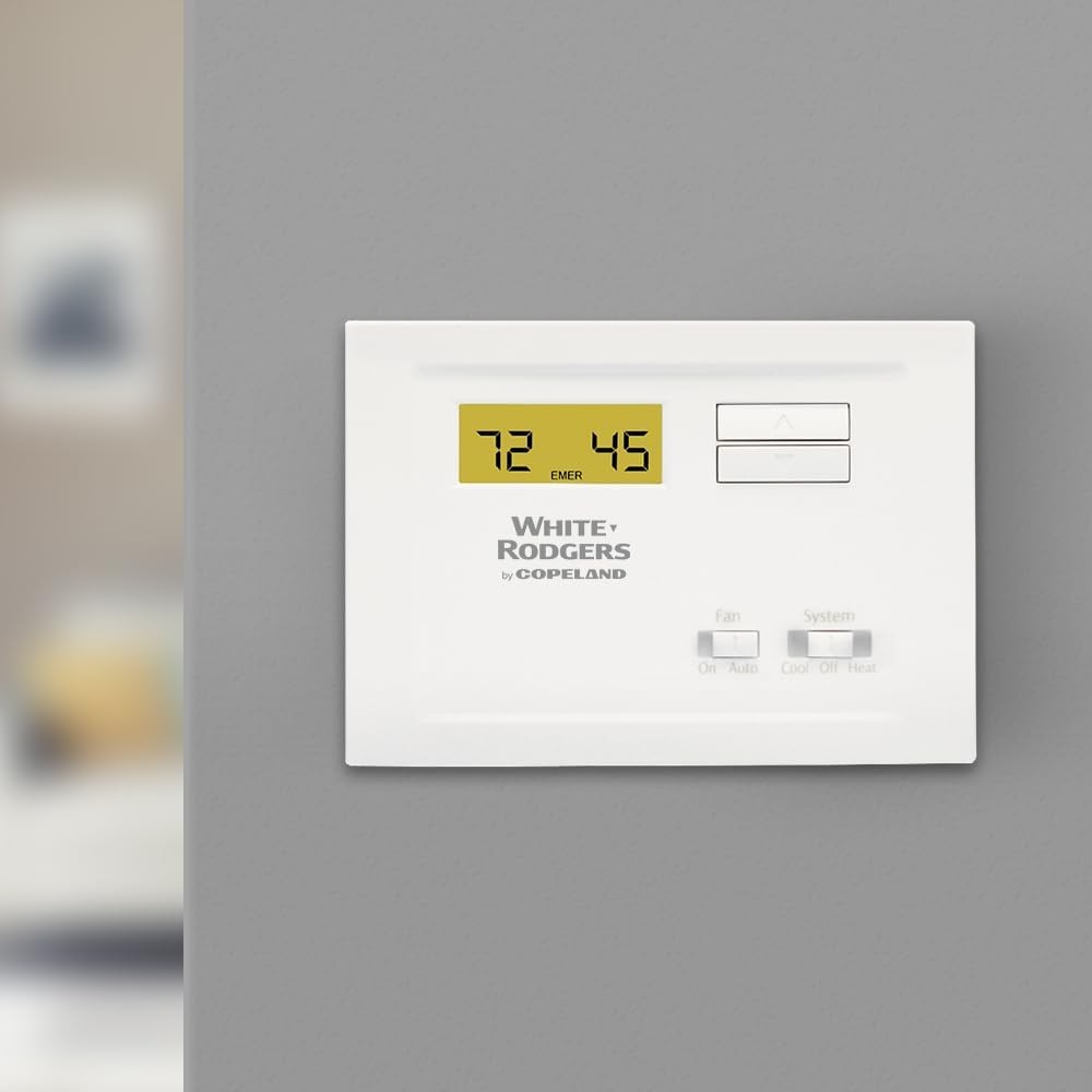 Emerson NP110 Non-Programmable Single Stage Thermostat, 4, 0.5