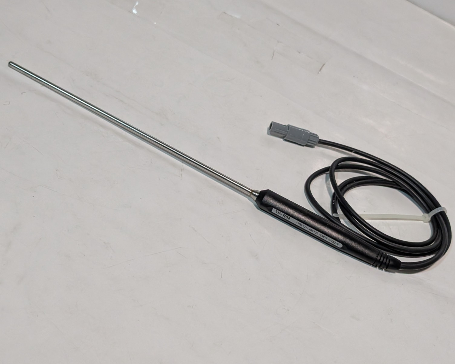 TP-R04 RTD Resistance Temperature Detector Probe, -100°C - 400°C/ -148°F - 752°F
