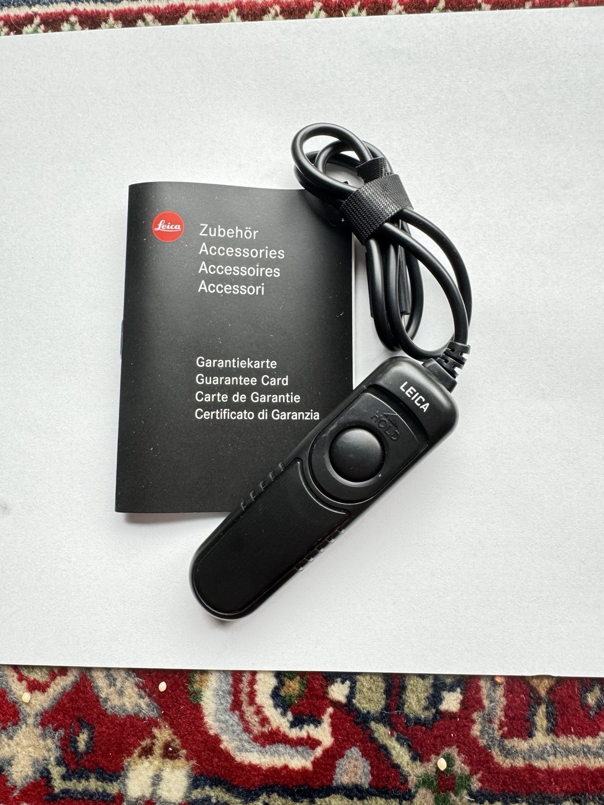 [Leica 16029 Remote Release Cable S for Leica S (Typ 006) Open Box