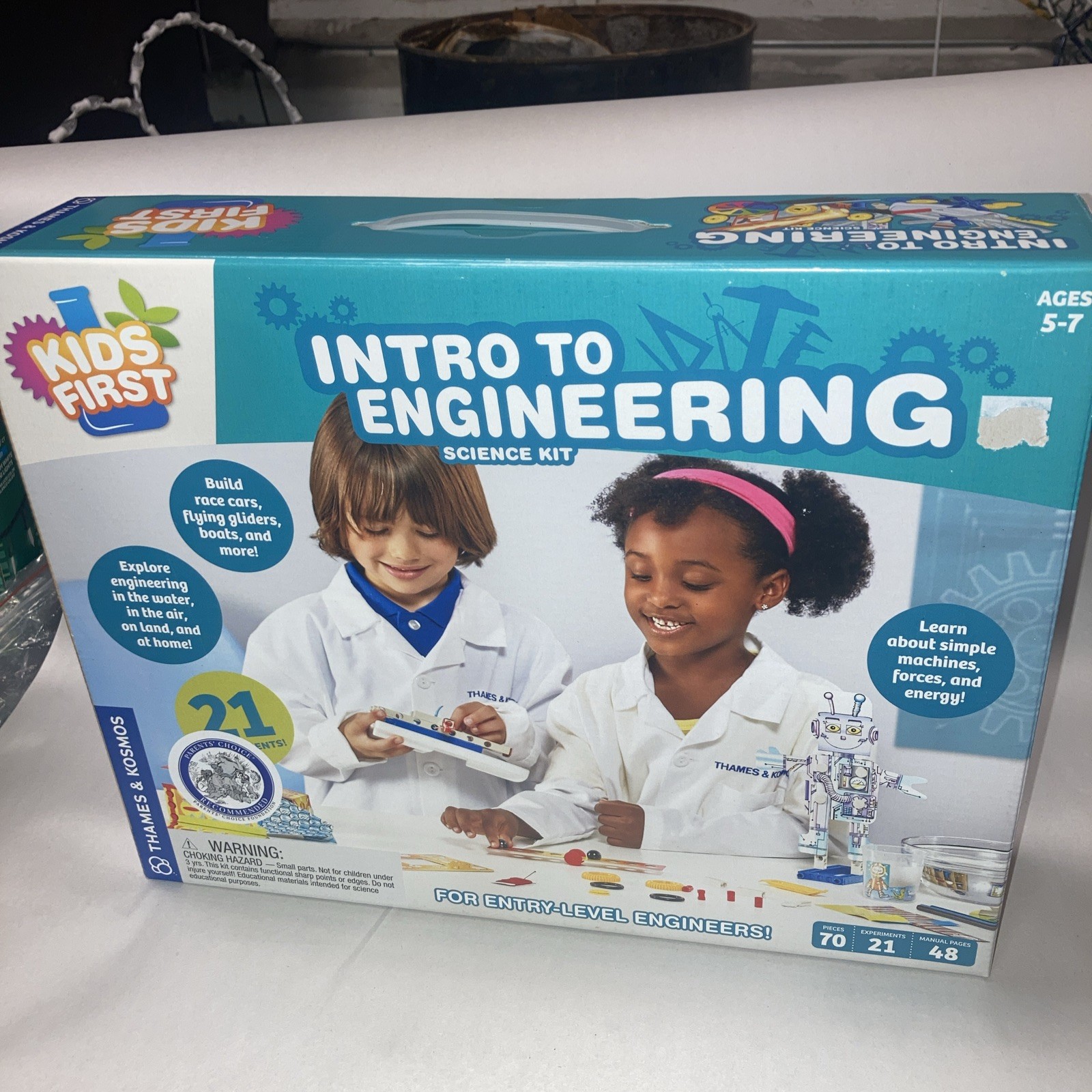 Intro to Engineering Science Kit Kids First Thames & Kosmos New in Box