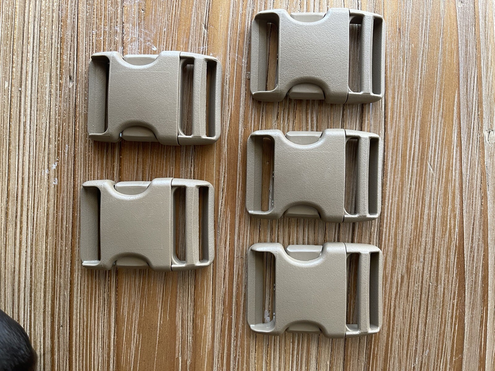 (LOT OF 5) 38mm 1.5 US MILITARY ISSUE Warrior Standard Quick Release Buckle