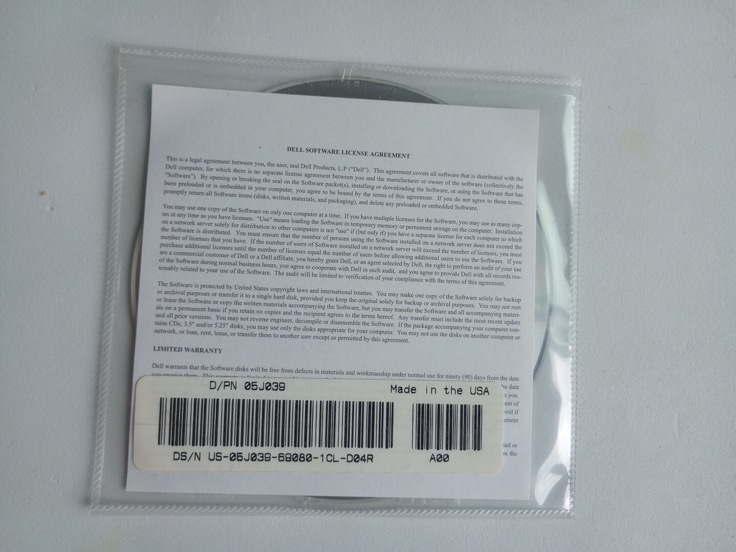 DellTouch Programmable Hot Keys CD Software