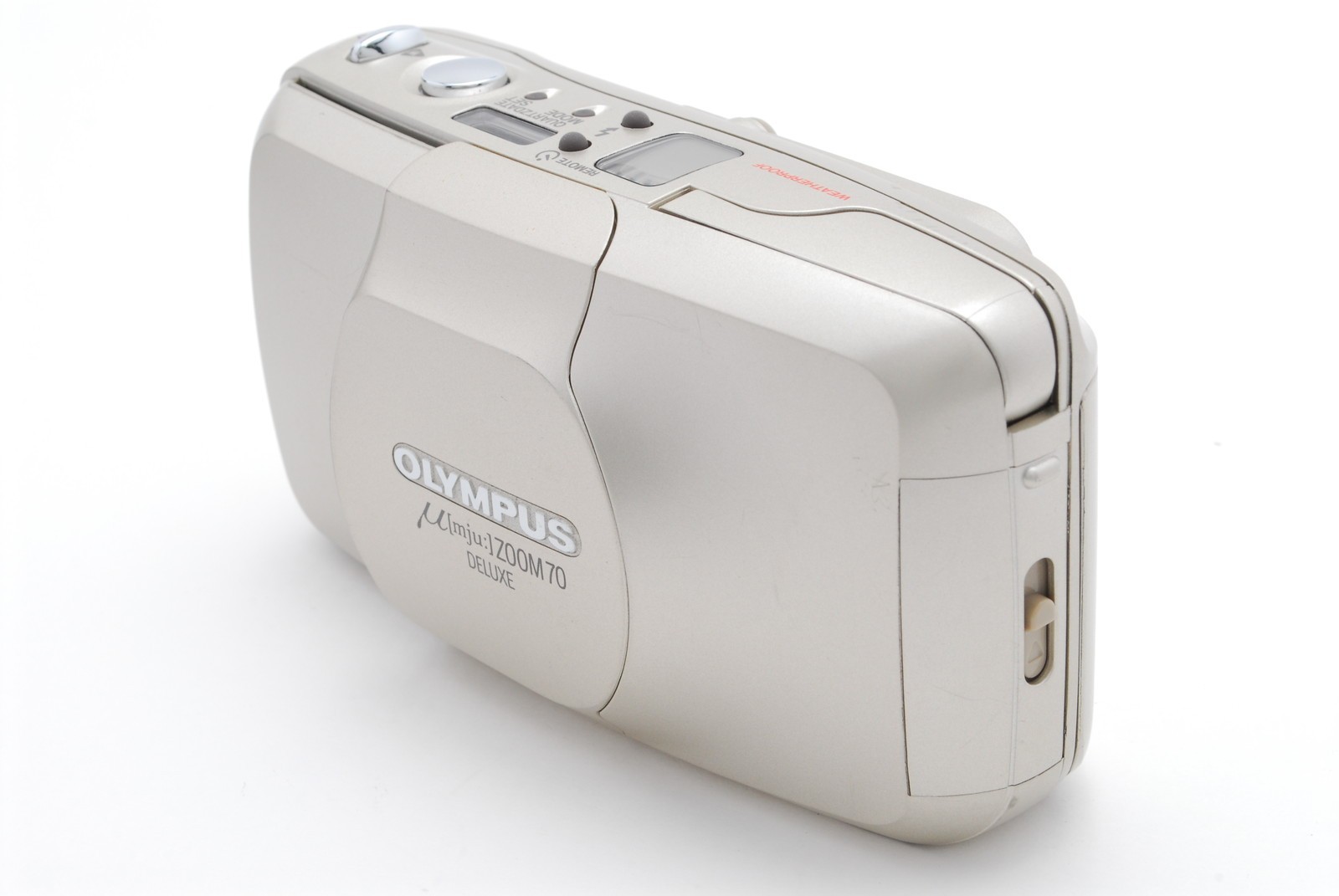 [NEAR MINT] Olympus μ mju Zoom 70 Deluxe Point & Shoot Film Camera From JAPAN