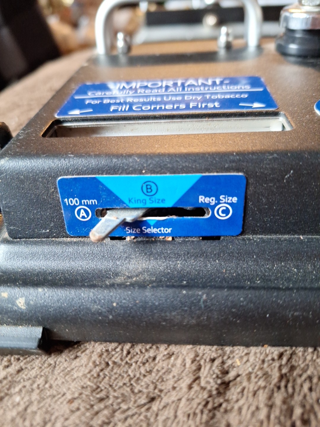 Manual Cigarette Rolling Machine Used But Working 100% Smooth All 3 Sizes