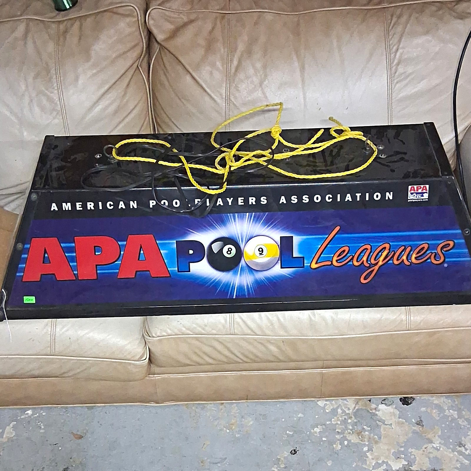 American Poolplayers Association  Table Light