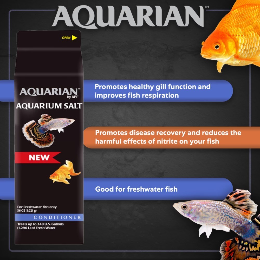 By API Aquarium Salt 36 oz. Carton
