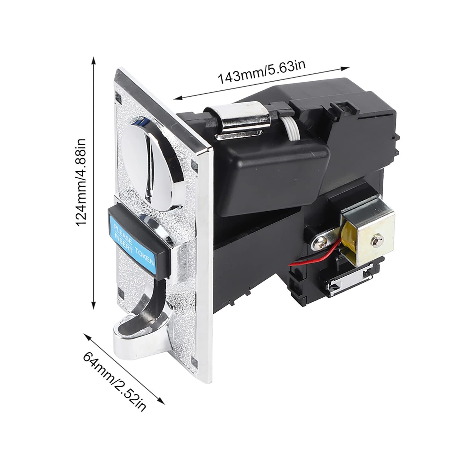 Acceptor,Multi Acceptor Selector Roll Down Mech Electronic Selector for Arcade G