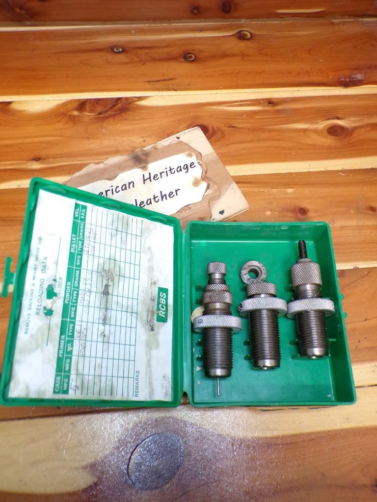 18606 RCBS 3-Piece Reloading Dies Set for .44 Magnum SWC Group B Shell Holder 18